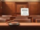 Judge's gavel and dismissal order in the Uniswap lawsuit case, a landmark DeFi legal precedent.
