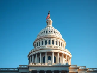 US Capitol building where Senator Adam Schiff introduced DEATH BETS Act banning prediction markets