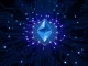 Vitalik Buterin Ethereum Strawmap quantum threat illustration showing futuristic blockchain network.