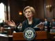 Senator Elizabeth Warren speaking about crypto anti-corruption provisions at congressional hearing