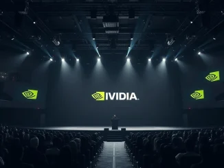 Nvidia CEO Jensen Huang prepares to deliver the GTC 2026 keynote at the SAP Center.