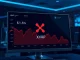 XRP cryptocurrency dashboard showing steep price decline and $50 billion in unrealized losses for investors