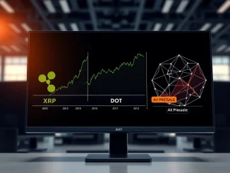 Analysis of XRP price prediction and DeepSnitch AI presale bonus alongside Polkadot market spike.