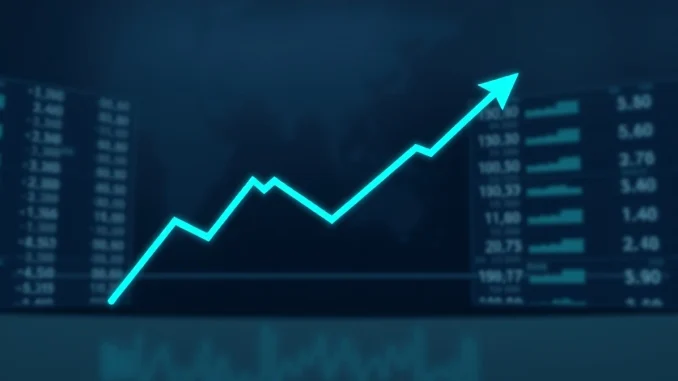 Analytical chart showing an XRP price breakout pattern, indicating potential market rally.