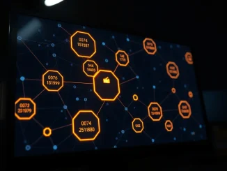 Blockchain visualization showing cluster of eight insider-linked wallet addresses in ZachXBT probe.