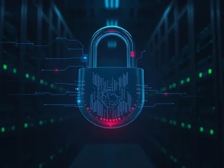 Anthropic AI model security concerns over digital lock and cyberattack threats.