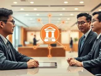 China's tax authority and banks implementing blockchain technology for business lending services.