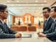 China's tax authority and banks implementing blockchain technology for business lending services.