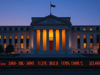 Federal Reserve building in Washington D.C. representing monetary policy decisions on rate cuts.