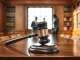 A judge's gavel symbolizes the federal court ruling that blocked Arizona's action against Kalshi event contracts.