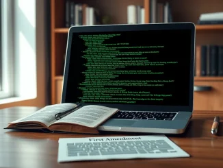 Legal argument for First Amendment protection of cryptocurrency software code as free speech.