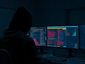 Anonymous North Korean hacker using AI for social engineering in crypto attack.