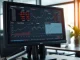 Professional trading terminal displaying prediction market data on a sleek screen.
