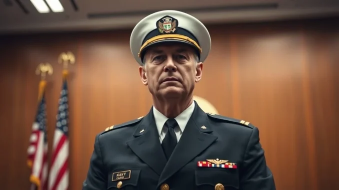 US Navy Admiral Samuel Paparo testifying about Bitcoin's role in national security.