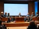 Panel of five AI industry leaders at the Milken Global Conference discussing supply chain and energy challenges.