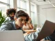 A knowledge worker using AI highlights the growing AI skills gap in the modern workplace.