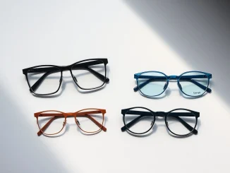 Four different design prototypes for the upcoming Apple smart glasses.