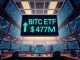 Breaking news on Bitcoin ETF inflows showing a $471 million surge in institutional demand.