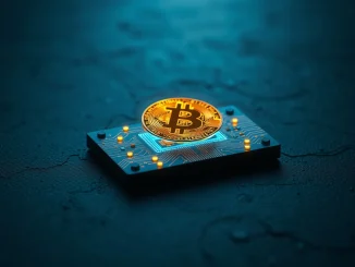 Bitcoin quantum security threat analysis showing the intersection of cryptocurrency and advanced computing.