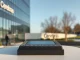 Cerebras headquarters in Sunnyvale with a WSE-3 chip in foreground