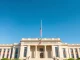 CFTC headquarters building in Washington D.C., representing the agency's role in prediction market regulation and event contract oversight.
