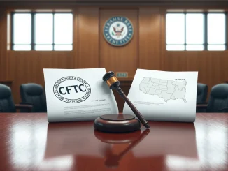 Legal dispute between the CFTC and states over prediction market regulation authority.