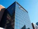 Circle headquarters building on a sunny day, representing the stablecoin issuer's financial growth and market presence.