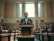 Coinbase CEO Brian Armstrong speaking at a Senate hearing about the CLARITY Act