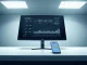 Crypto.com prediction market partnership shown on a professional trading desk monitor displaying event contract data.