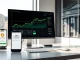 Digital newsroom desk with Bitcoin chart, THORChain recovery portal, and Italian bank reference