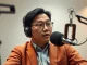 Changpeng Zhao speaking during a podcast interview about crypto exchange rivals opposing his pardon.