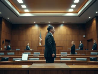 Elon Musk testifying in a California federal courtroom about AI distillation practices