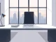 Empty desk symbolizes leadership departure at Elon Musk's xAI startup.