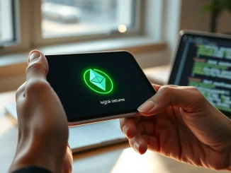 Secure Ethereum wallet transaction with ERC-7730 standard on smartphone