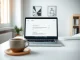 Laptop displaying Google search results with an AI Overview citing a Reddit thread