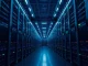 Google Cloud data center interior with server racks and cooling systems, representing AI infrastructure and capacity constraints.