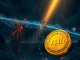 Kelp DAO rsETH token falling into a dark void after a bridge exploit, representing the migration to Chainlink CCIP.