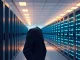 Krutrim CEO Bhavish Aggarwal stands in a data center, symbolizing the company's strategic pivot from AI models to cloud services.