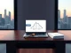 Legora legal AI startup logo on laptop with Harvey logo and graph showing competition