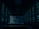 Linux Copy Fail vulnerability exploit Python script on a laptop in a server room