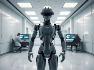 Meta acquisition of humanoid robotics startup boosts AI ambitions with humanoid robot in lab