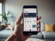 OnePay crypto and banking app interface on a smartphone showing integrated digital asset management.