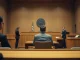 Witness testifying in a courtroom about OpenAI's safety practices during Elon Musk's lawsuit