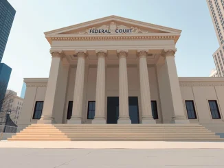 Federal courthouse where Sam Bankman-Fried's FTX fraud case was tried and appealed.
