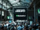 Crowd at TechCrunch Disrupt 2026 conference hall with stage and logo visible