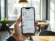 Smartphone displaying Threads app with a Meta AI mention and response on screen