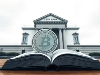 Bank of Italy building with a digital euro coin symbolizing tokenized SEPA payments