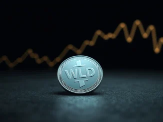 Worldcoin WLD token sale by Sam Altman's foundation as cryptocurrency value declines.