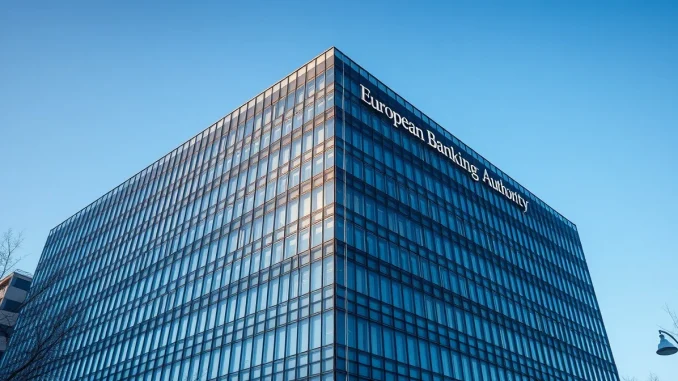 European Banking Authority headquarters in Paris on a clear day