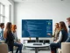 Team of developers at Lovable's Stockholm office collaborating on AI coding software